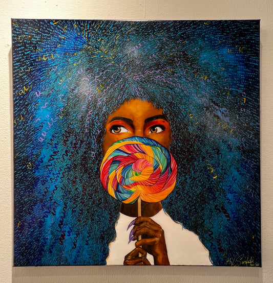 Canvas Print Lollipop